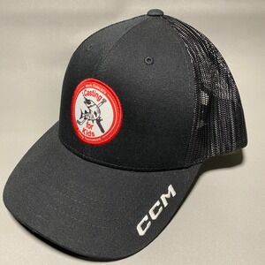 CCM Mark Osiecki Casting for Kids‎ Fishing Tournament Trucker Hat Black Snapback